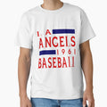 La Angels Baseball T-Shirt - Fun Novelty Design Unisex - T-Shirt, Sweatshirt, Hoodie