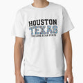 Houston Texas T-Shirt - Minimalist Print Unisex - T-Shirt, Sweatshirt, Hoodie