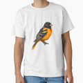 Baltimore Oriole T-Shirt - Casual Everyday Wear for Adults - T-Shirt, Sweatshirt, Hoodie