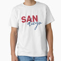 San Diego Calligraphy Handwriting T-Shirt - Trendy Graphic Men Women - T-Shirt, Sweatshirt, Hoodie