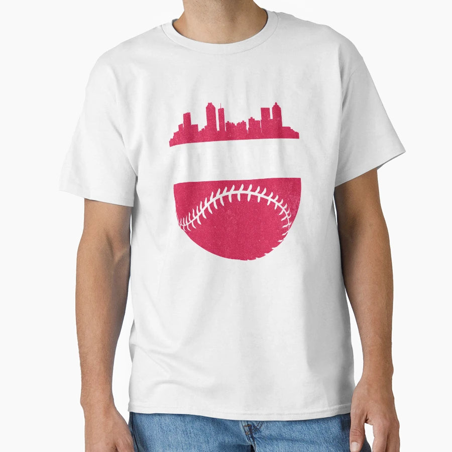 Downtown Atlanta Georgia Skyline T-Shirt - Minimalist Print for Adults - T-Shirt, Sweatshirt, Hoodie