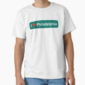 I Love Philadelphia T-Shirt - Novelty Apparel for Adults - T-Shirt, Sweatshirt, Hoodie