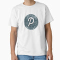 Monogram P Sunburst Circle T-Shirt - Graphic Print for Adults - T-Shirt, Sweatshirt, Hoodie