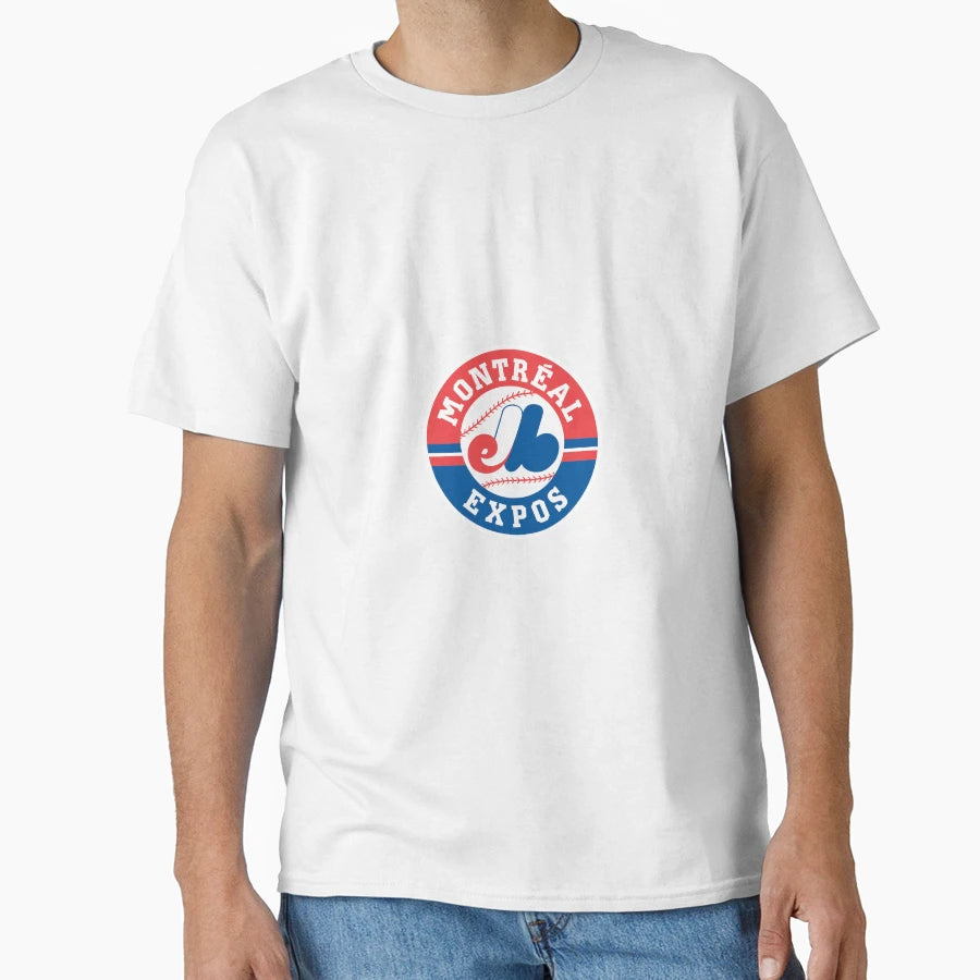 Montreal Expos Logo T-Shirt - Minimalist Print Men Women - T-Shirt, Sweatshirt, Hoodie