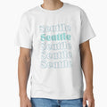 Seattle Washington Hockey Sea And Text T-Shirt - Minimalist Print Unisex - T-Shirt, Sweatshirt, Hoodie