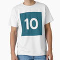 Number Ten T-Shirt - Trendy Graphic Unisex - T-Shirt, Sweatshirt, Hoodie