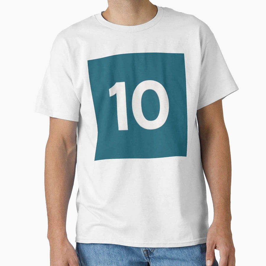 Number Ten T-Shirt - Trendy Graphic Unisex - T-Shirt, Sweatshirt, Hoodie
