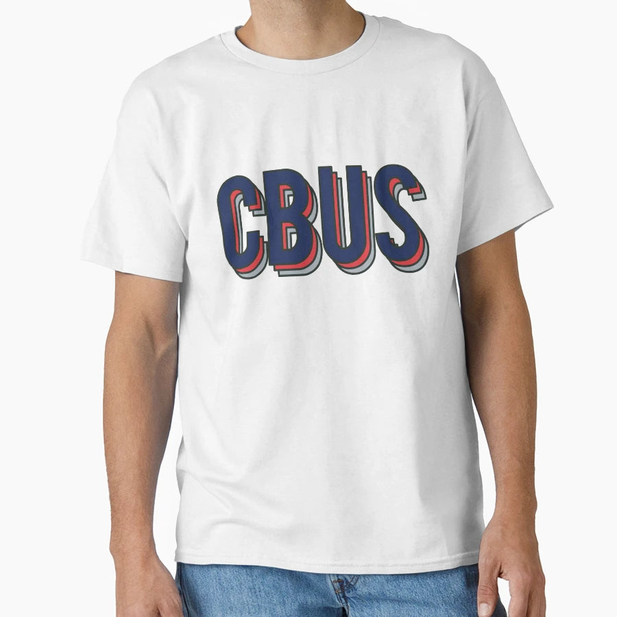 Cbus Blue Jackets Theme T-Shirt - Casual Everyday Wear Unisex - T-Shirt, Sweatshirt, Hoodie