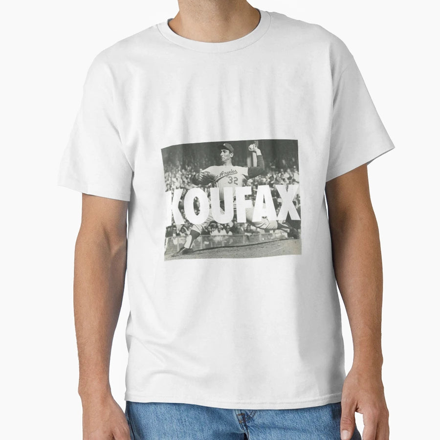 Sandy Koufax T-Shirt - Aesthetic Graphic Unisex - T-Shirt, Sweatshirt, Hoodie