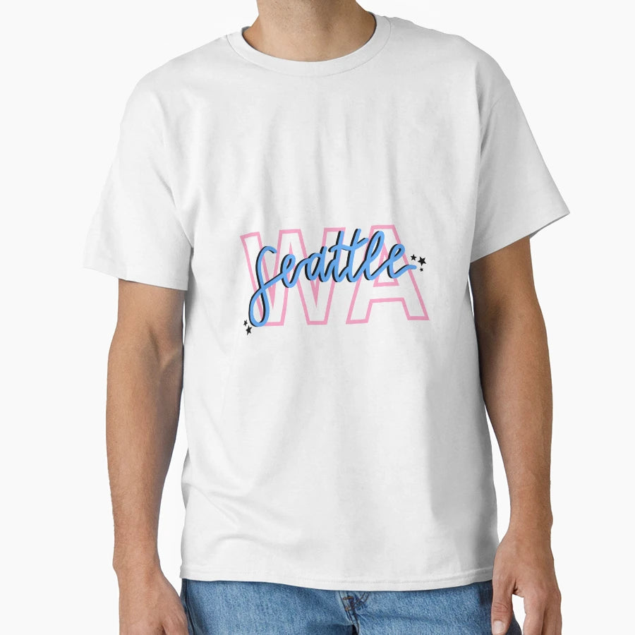 Seattle Washington Stars T-Shirt - Trendy Graphic Men Women - T-Shirt, Sweatshirt, Hoodie