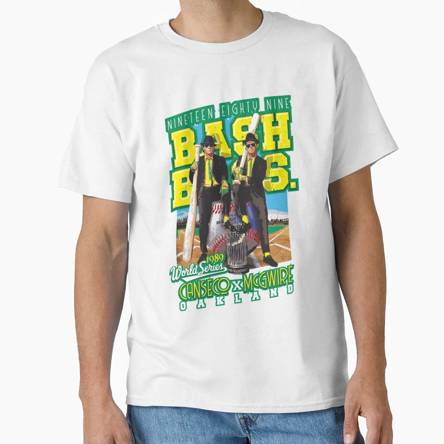 Bash Brothers Canseco Mcgwire T-Shirt - Novelty Apparel Men Women - T-Shirt, Sweatshirt, Hoodie