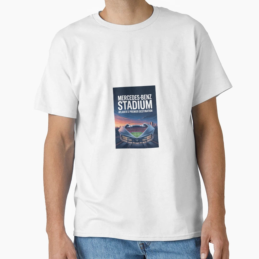 Atlanta Georgia Stadium T-Shirt - Novelty Apparel Unisex - T-Shirt, Sweatshirt, Hoodie