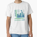 Seattle Washington T-Shirt - Casual Everyday Wear Men Women - T-Shirt, Sweatshirt, Hoodie