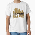 Boston T-Shirt - Graphic Print Unisex - T-Shirt, Sweatshirt, Hoodie