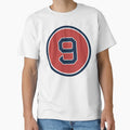 Ted Williams 9 Jersey Number T-Shirt - Streetwear Style Men Women - T-Shirt, Sweatshirt, Hoodie