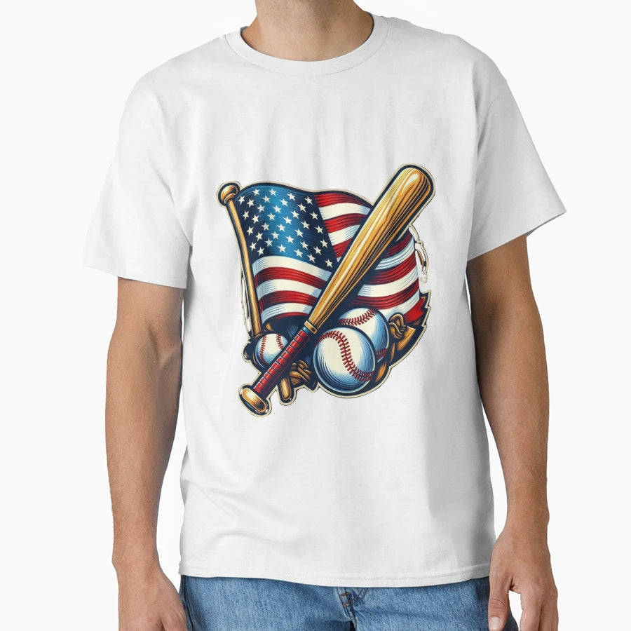 Baseball Nation T-Shirt - Minimalist Print Unisex - T-Shirt, Sweatshirt, Hoodie