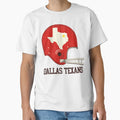 Dallas Texans T-Shirt - Unique Graphic Unisex - T-Shirt, Sweatshirt, Hoodie