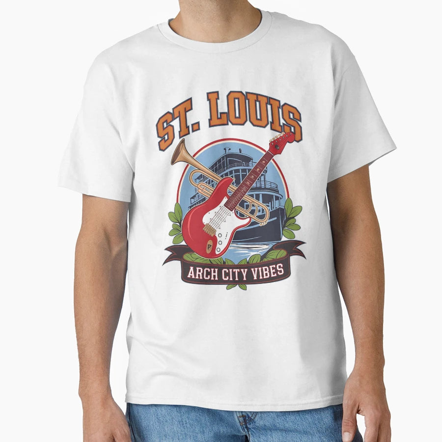 St Louis Show Me City Gateway To T-Shirt - Aesthetic Graphic for Adults - T-Shirt, Sweatshirt, Hoodie