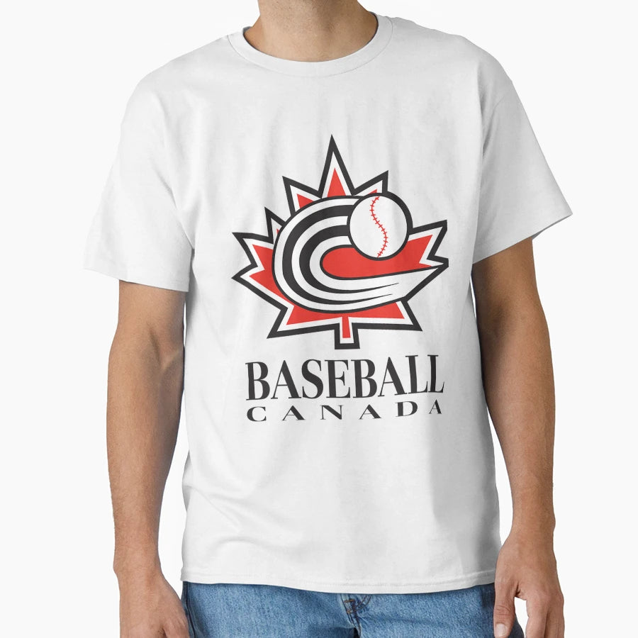 Baseball Canada Sport Logo T-Shirt - Trendy Graphic Men Women - T-Shirt, Sweatshirt, Hoodie