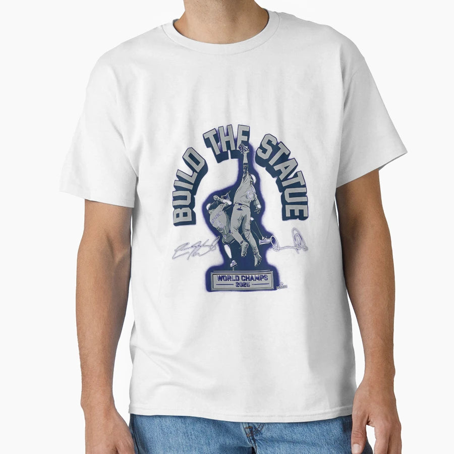 Kike Hernandez And Andy Pages Build T-Shirt - Custom Art Print Unisex - T-Shirt, Sweatshirt, Hoodie