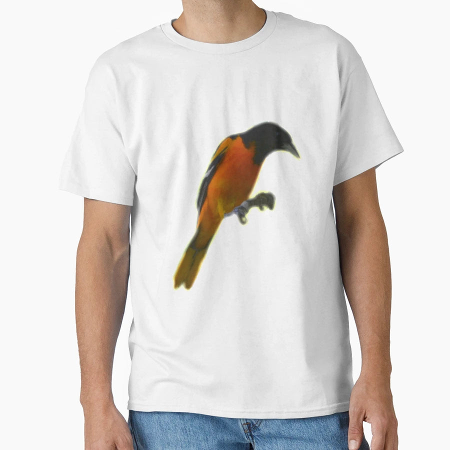 Baltimore Oriole T-Shirt - Custom Art Print for Adults - T-Shirt, Sweatshirt, Hoodie