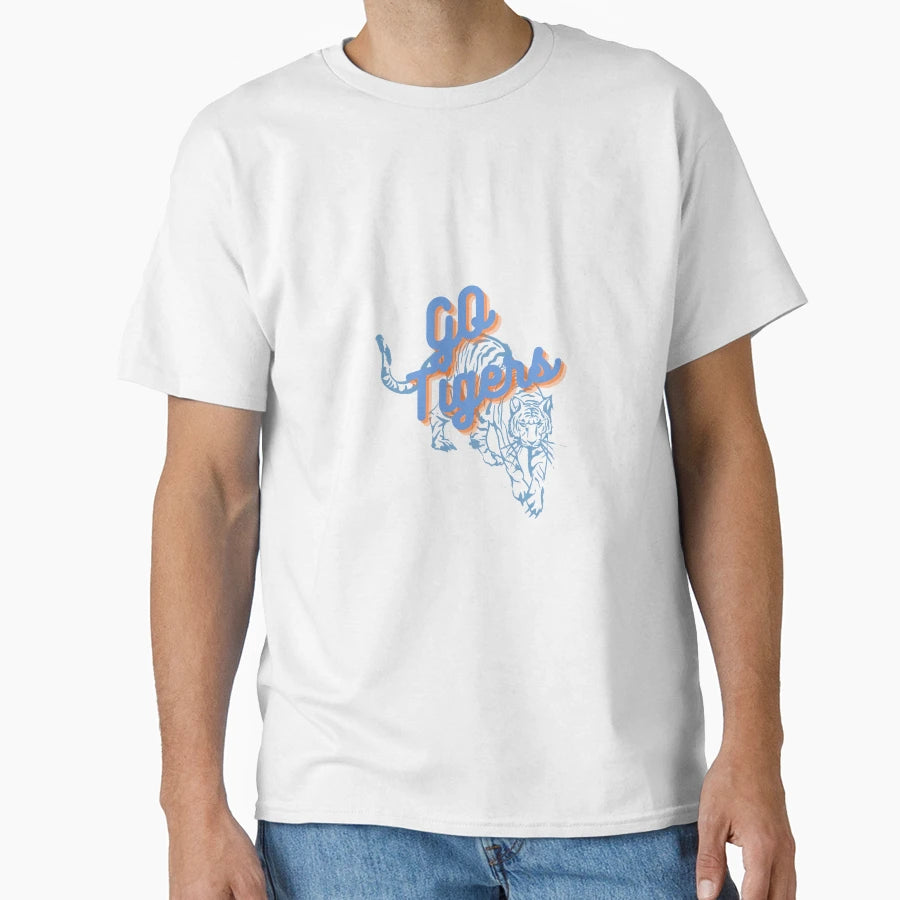 Go Tigers T-Shirt - Minimalist Print Men Women - T-Shirt, Sweatshirt, Hoodie