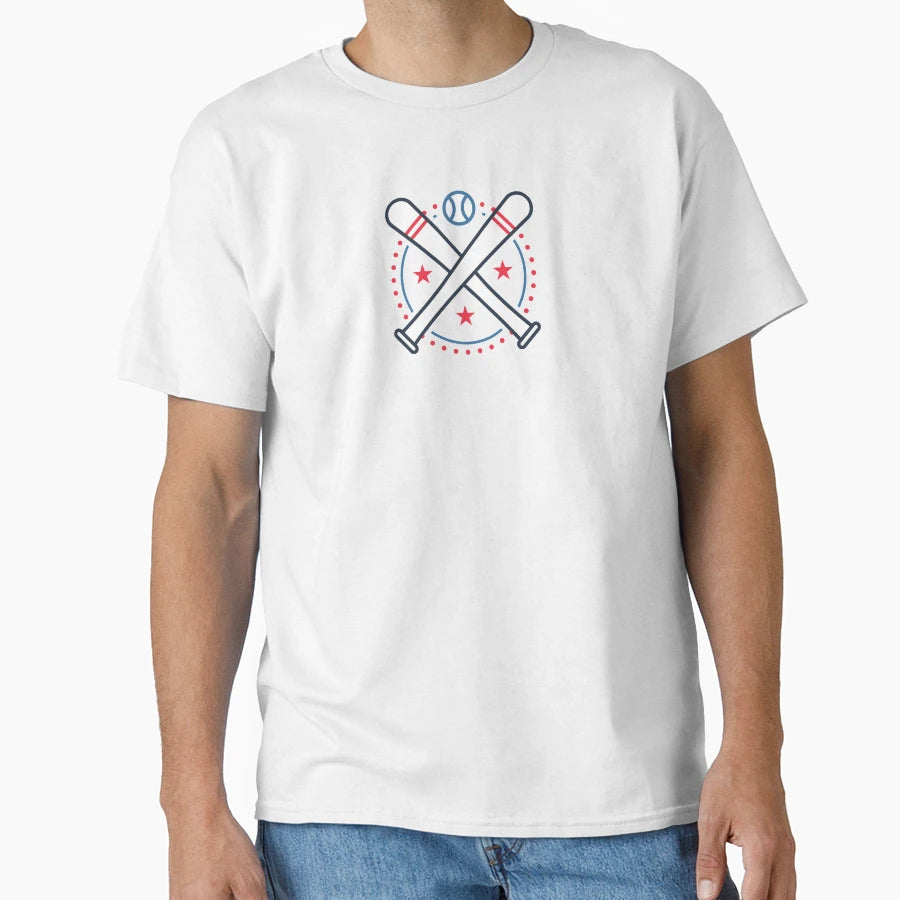 Baseball Star T-Shirt - Aesthetic Graphic for Adults - T-Shirt, Sweatshirt, Hoodie