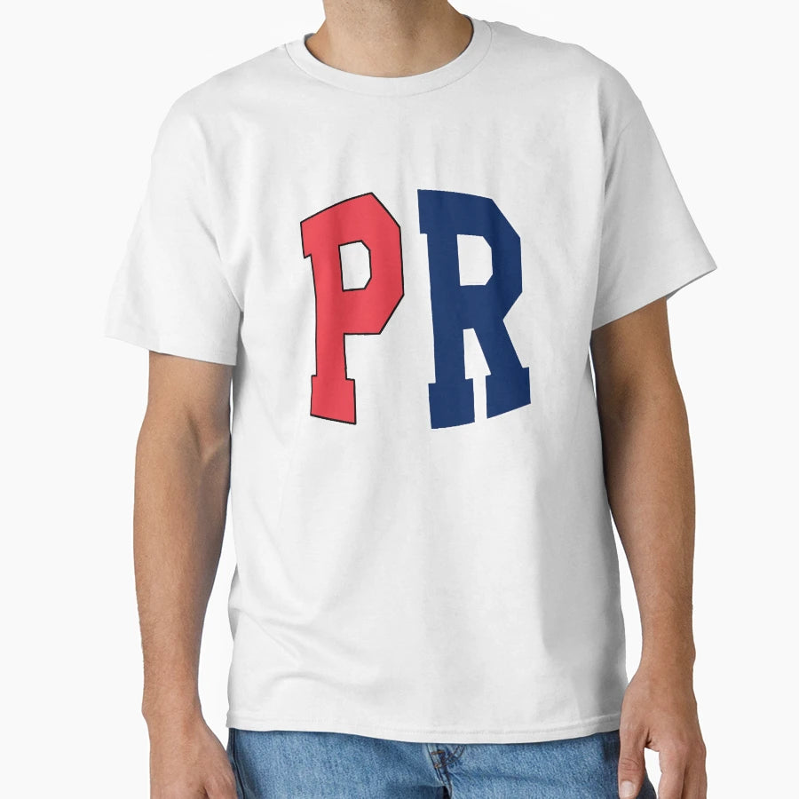 Puerto Rico State Abbreviation T-Shirt - Minimalist Print Men Women - T-Shirt, Sweatshirt, Hoodie