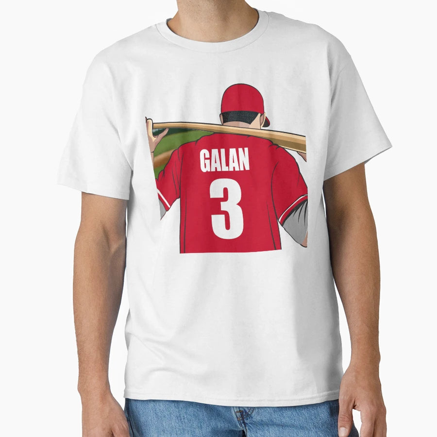 Galan Baseball T-Shirt - Unique Graphic Unisex - T-Shirt, Sweatshirt, Hoodie