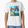Texas Pixel Art Usa State Landmarks T-Shirt - Minimalist Print for Adults - T-Shirt, Sweatshirt, Hoodie