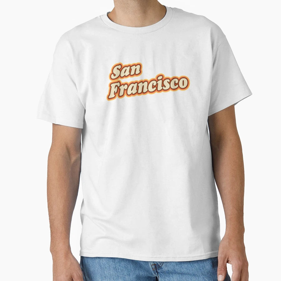 San Francisco T-Shirt - Unique Graphic for Adults - T-Shirt, Sweatshirt, Hoodie