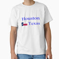 Houston Texas Stylish Prints T-Shirt - Custom Art Print Men Women - T-Shirt, Sweatshirt, Hoodie