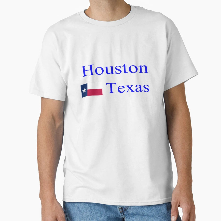 Houston Texas Stylish Prints T-Shirt - Custom Art Print Men Women - T-Shirt, Sweatshirt, Hoodie