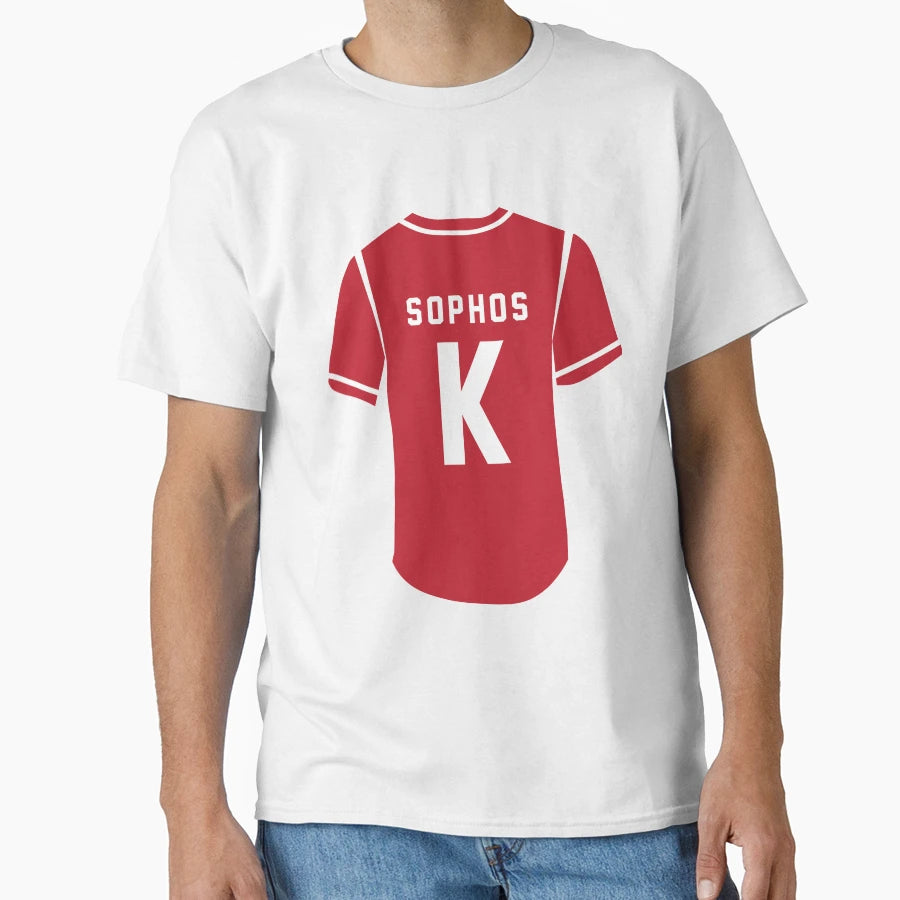 Sophos Red Jersey K T-Shirt - Custom Art Print for Adults - T-Shirt, Sweatshirt, Hoodie