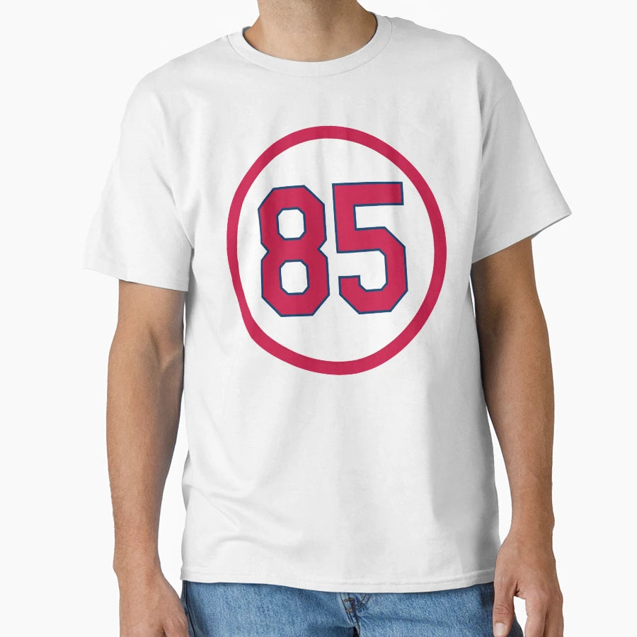 Augustus Busch 85 Jersey Number T-Shirt - Unique Graphic Unisex - T-Shirt, Sweatshirt, Hoodie