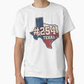 Texas 254 T-Shirt - Graphic Print for Adults - T-Shirt, Sweatshirt, Hoodie