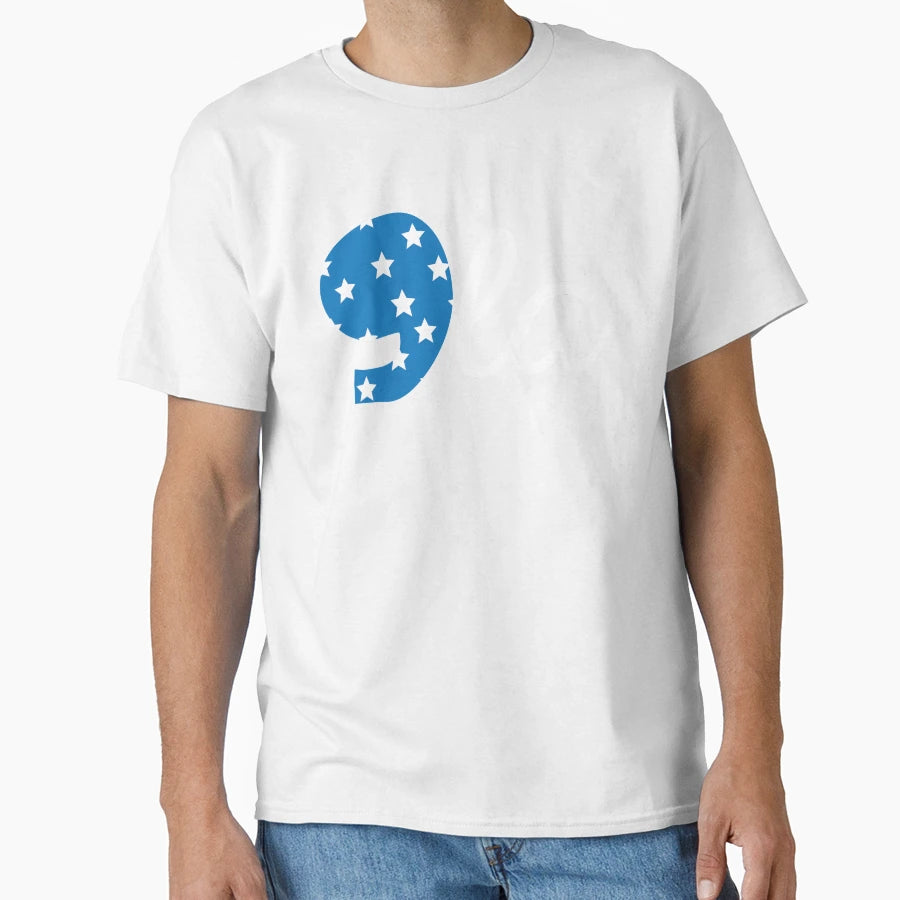 Blue Flag Comma La Kamala Harris T-Shirt - Minimalist Print for Adults - T-Shirt, Sweatshirt, Hoodie