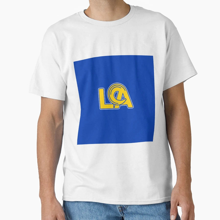 Los Angeles Rams T-Shirt - Minimalist Print Unisex - T-Shirt, Sweatshirt, Hoodie