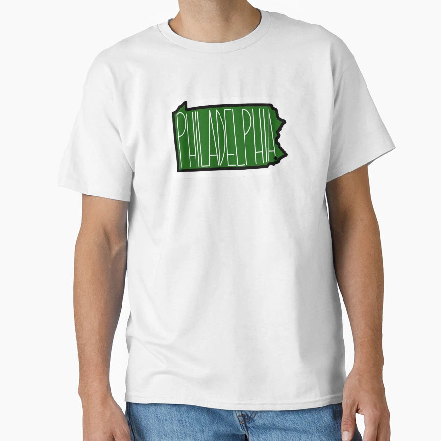 Philadelphia Pennsylvania T-Shirt - Streetwear Style Men Women - T-Shirt, Sweatshirt, Hoodie