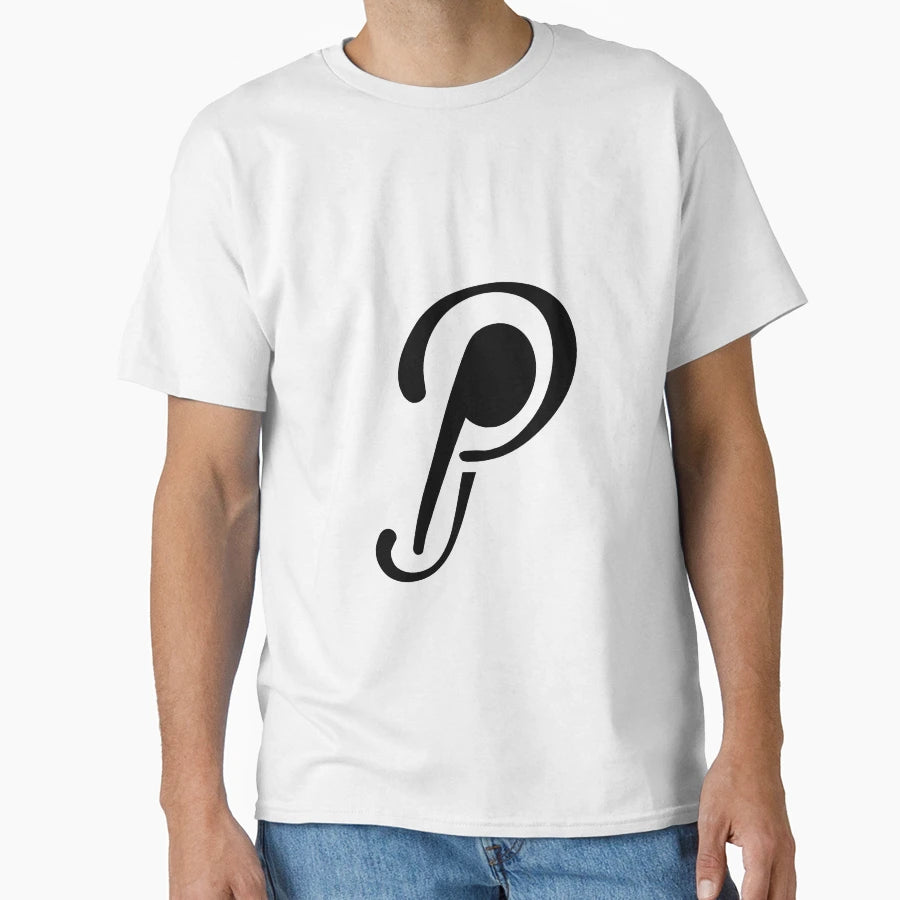 Letter P T-Shirt - Trendy Graphic for Adults - T-Shirt, Sweatshirt, Hoodie
