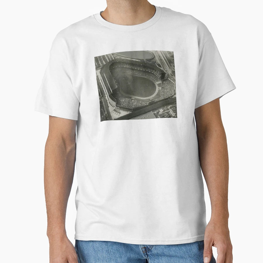 Bronx Baseball Stadium Old T-Shirt - Fun Novelty Design for Adults - T-Shirt, Sweatshirt, Hoodie