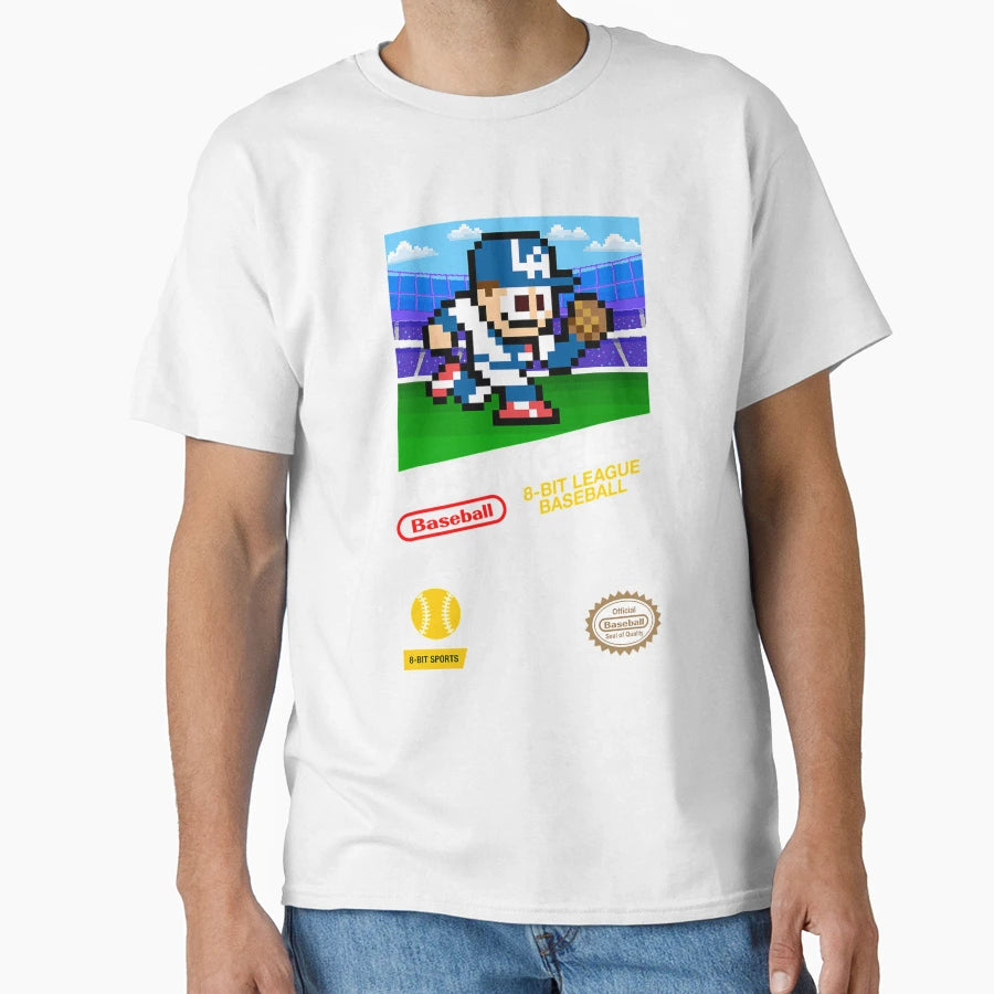 Los Angeles 8 Bit Videogame Cart T-Shirt - Aesthetic Graphic Men Women - T-Shirt, Sweatshirt, Hoodie