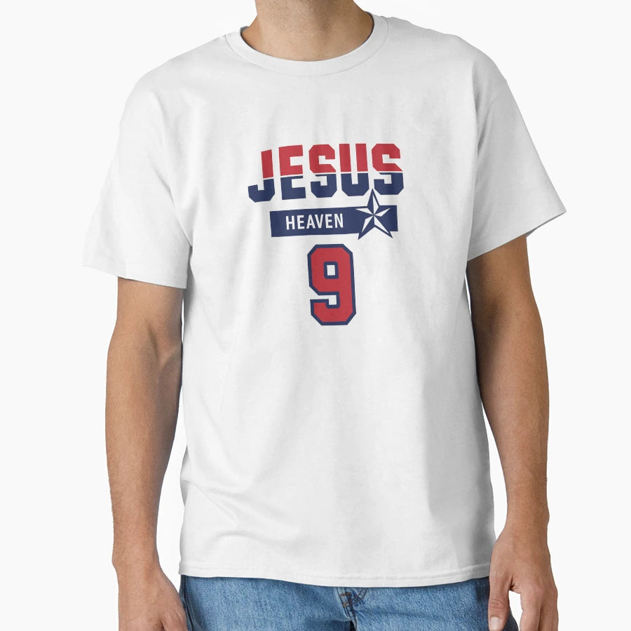 Jesus Sports 9 Christian T-Shirt - Aesthetic Graphic for Adults - T-Shirt, Sweatshirt, Hoodie