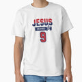 Jesus Sports 9 Christian T-Shirt - Aesthetic Graphic for Adults - T-Shirt, Sweatshirt, Hoodie
