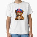 Bear Cub Baseball T-Shirt - Fun Novelty Design for Adults - T-Shirt, Sweatshirt, Hoodie