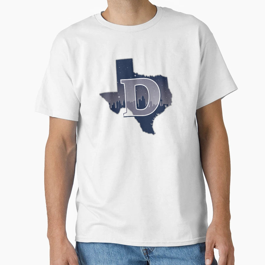 Dallas Texas State Outline Mavericks T-Shirt - Unique Graphic Men Women - T-Shirt, Sweatshirt, Hoodie
