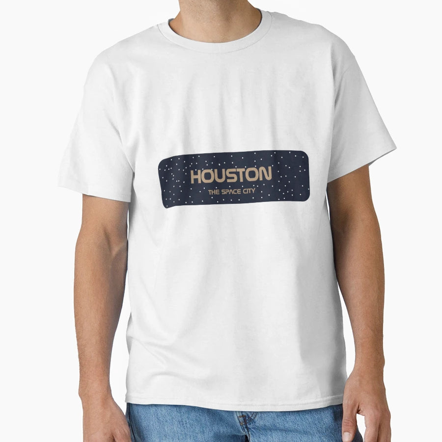 Houston Space City T-Shirt - Trendy Graphic Men Women - T-Shirt, Sweatshirt, Hoodie