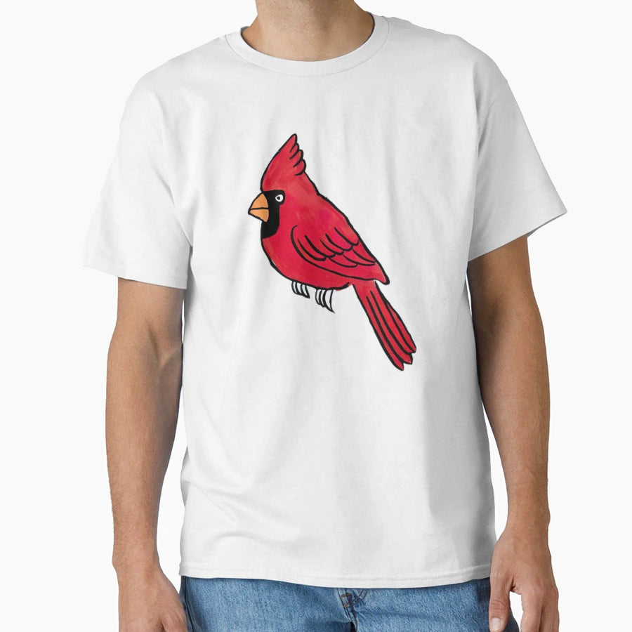 Cardinal Red T-Shirt - Minimalist Print Unisex - T-Shirt, Sweatshirt, Hoodie