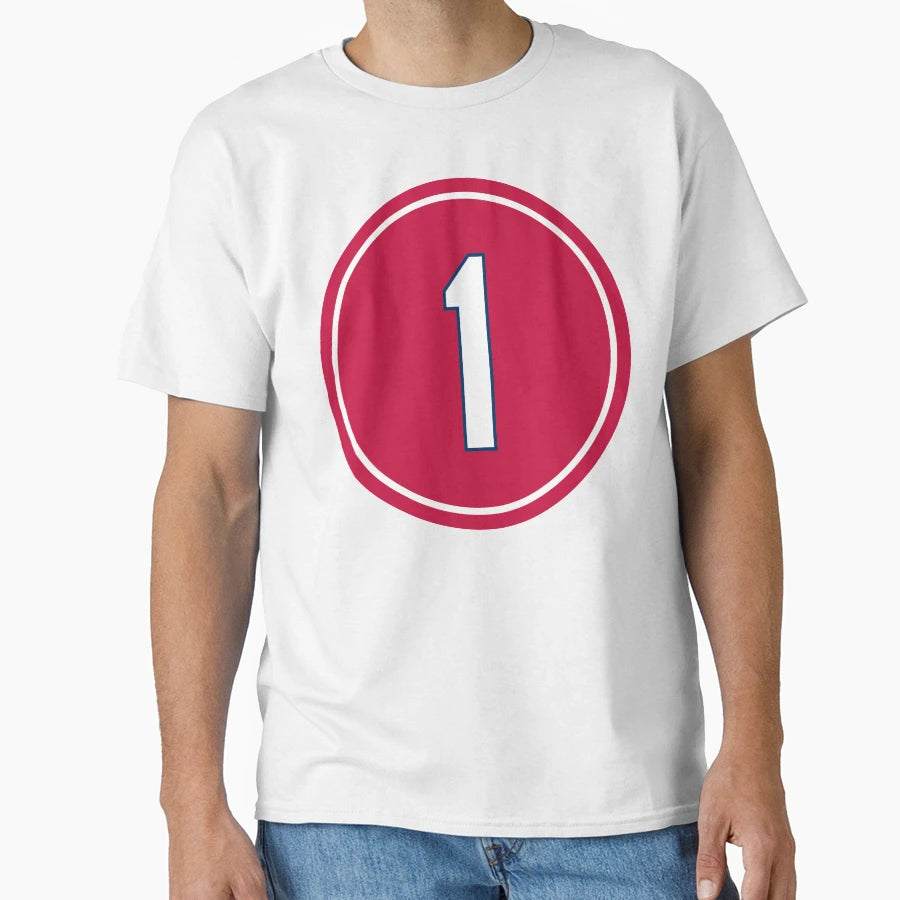 Ozzie Smith 1 Jersey Number T-Shirt - Unique Graphic Unisex - T-Shirt, Sweatshirt, Hoodie