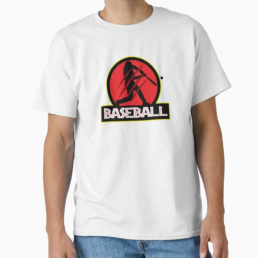 Baseball Drawing T-Shirt - Graphic Print Unisex - T-Shirt, Sweatshirt, Hoodie